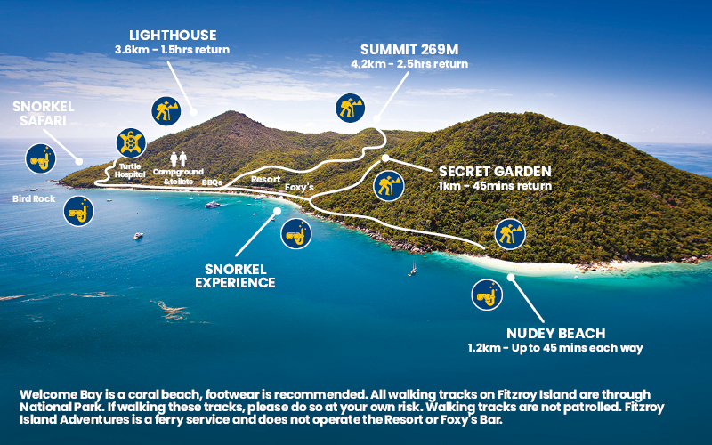 fitzroy island tours from palm cove