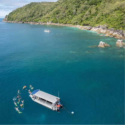 Fitzroy island snorkel tour cairns