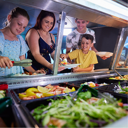 Green Island cairns buffet