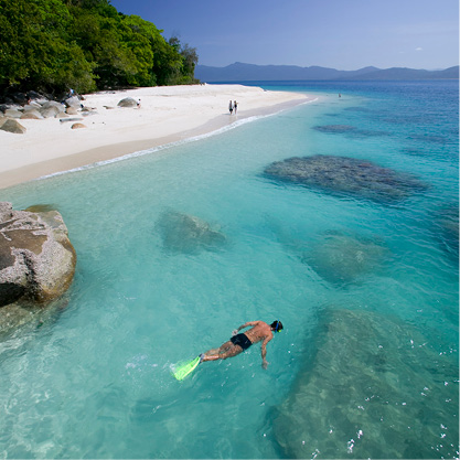 Fitzroy island snorkel tour cairns